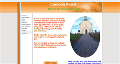 Desktop Screenshot of camolinparish.ie
